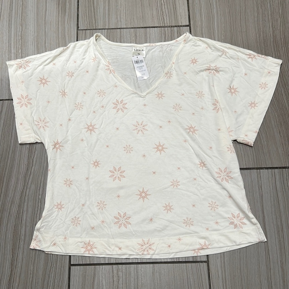 SOMA Cool Nights Boxy Tee (NWT)